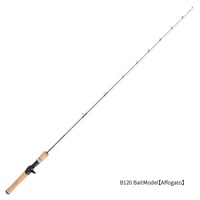 LUANA GLASS TROUT【5周年記念限定カラー/フルグラスソリッド/ワンピースロッド/トラウト/穴釣り】(B120　Affogato（ベイトモデル）)